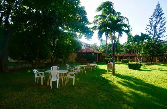 Hotel Acuarium Santo Domingo garden