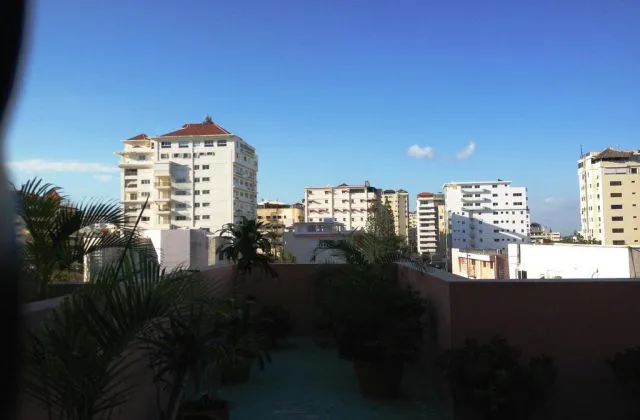 Aparthotel Residencial Alvear terrace view capital dominican republic