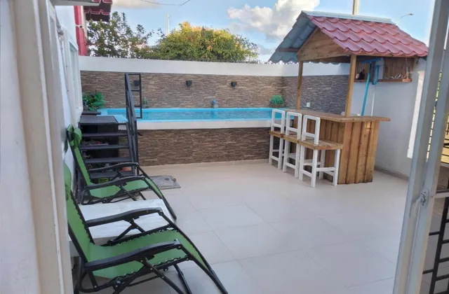 Apartment Eva Boca Chica terrace pool