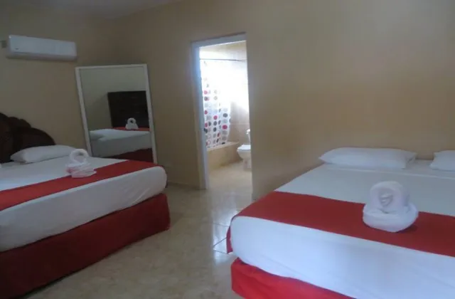 Hotel Isamar Tropical Puerto Plata room 2 large bed