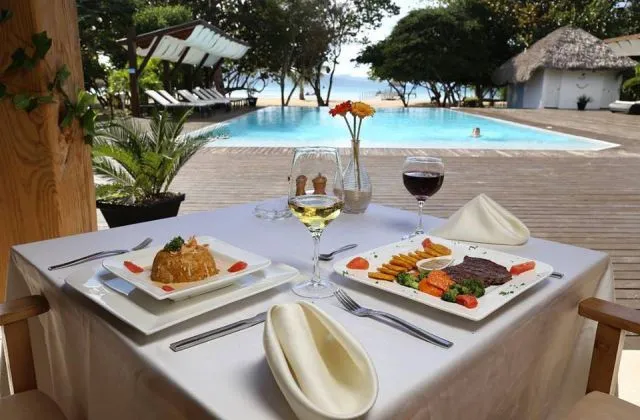 Restaurant Hotel Punta Rucia Lodge Dominican Republic