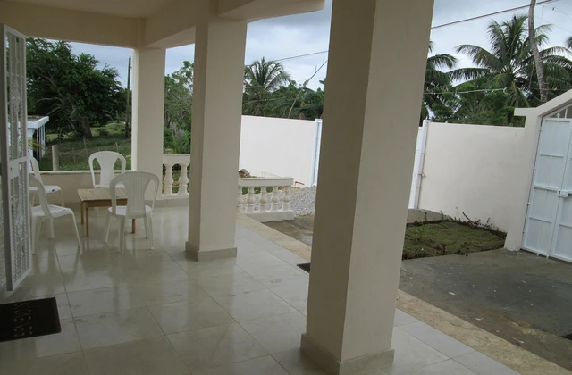 Villa Mambo Baoba del Pinar Nagua Terrace 1