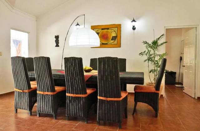 Villa Moravia Cabarete Dinning Room