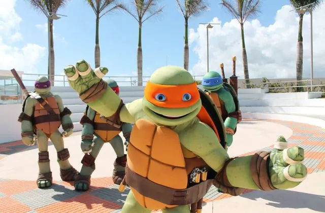 Nickelodeon Punta Cana activites kids Ninja Turtles