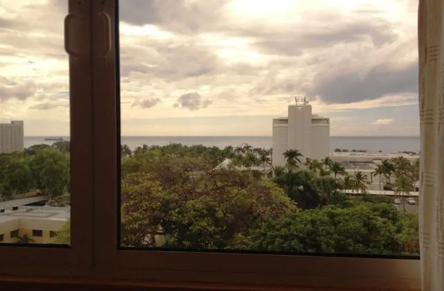 Hotel Riazor Santo Domingo room view mer