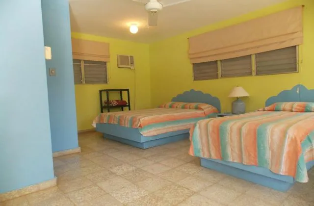 Hotel Tropix Sosua room 2 large bed