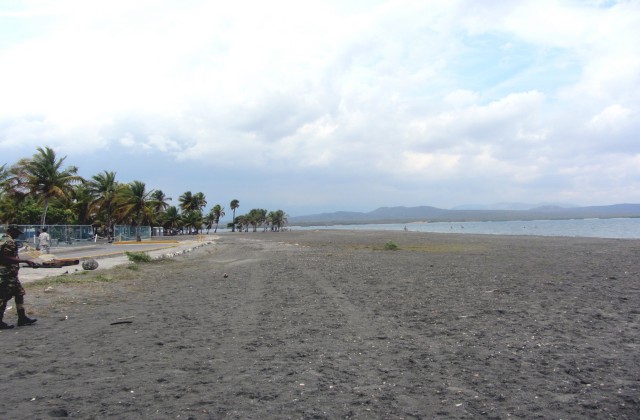 Beach Punta Las Salinas Dominican Republic