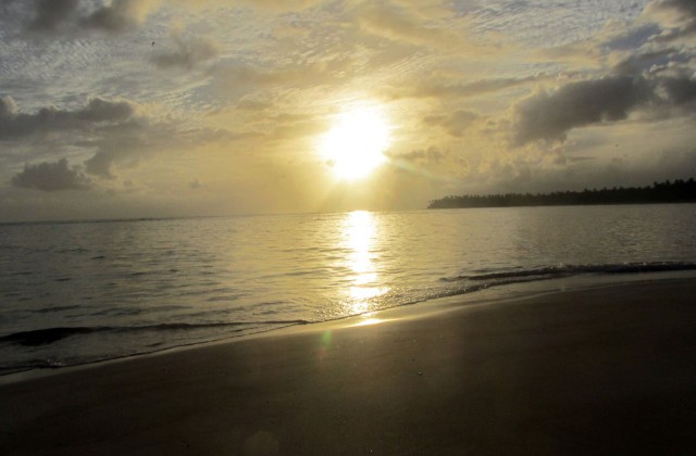 Beach Punta Popy Las Terrenas Sunset