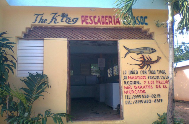 Las Galeras fish shop