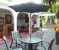 Patio of the Hotel ALEGRIA - Cabarete - Dominican Republic