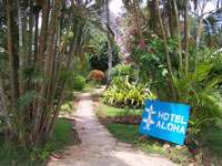 Hotel Aloha Entrance Hotel Aloha Entrance