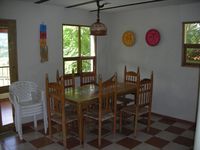 Dinning of the Hotel ALTOCERRO - Constanza - Dominican Republic
