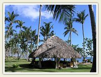 Garden of the Hotel ATLANTIS - Las Terrenas - Dominican Republic