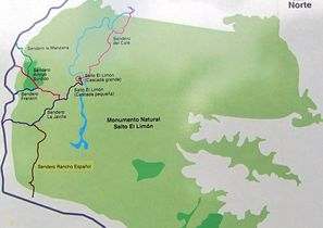 Salto El Limon map