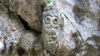 Los Haitises Park petroglyph
